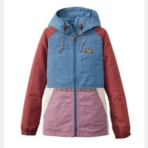 LL Bean Classic Jacket Zip-up Multi Color 2XL
